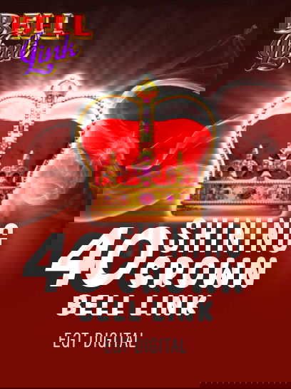 40 Shining Crown BELL LINK